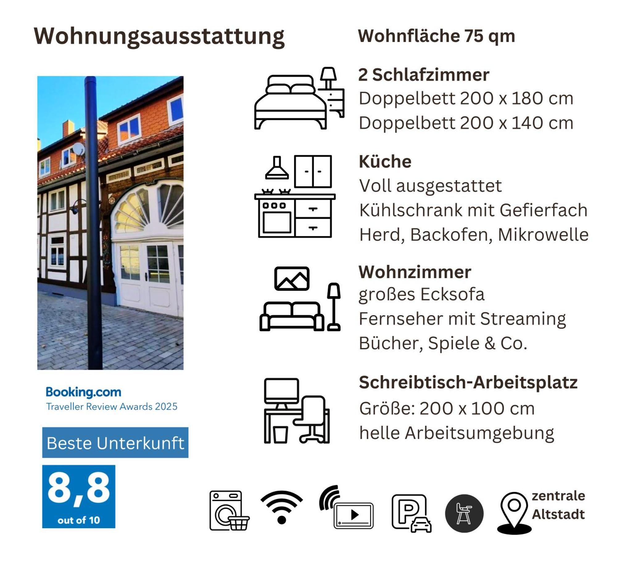 'Bright 1' Innenstadtlage, Ruhige, Schoene, Helle 3Zkb Wlan Херфорд Экстерьер фото